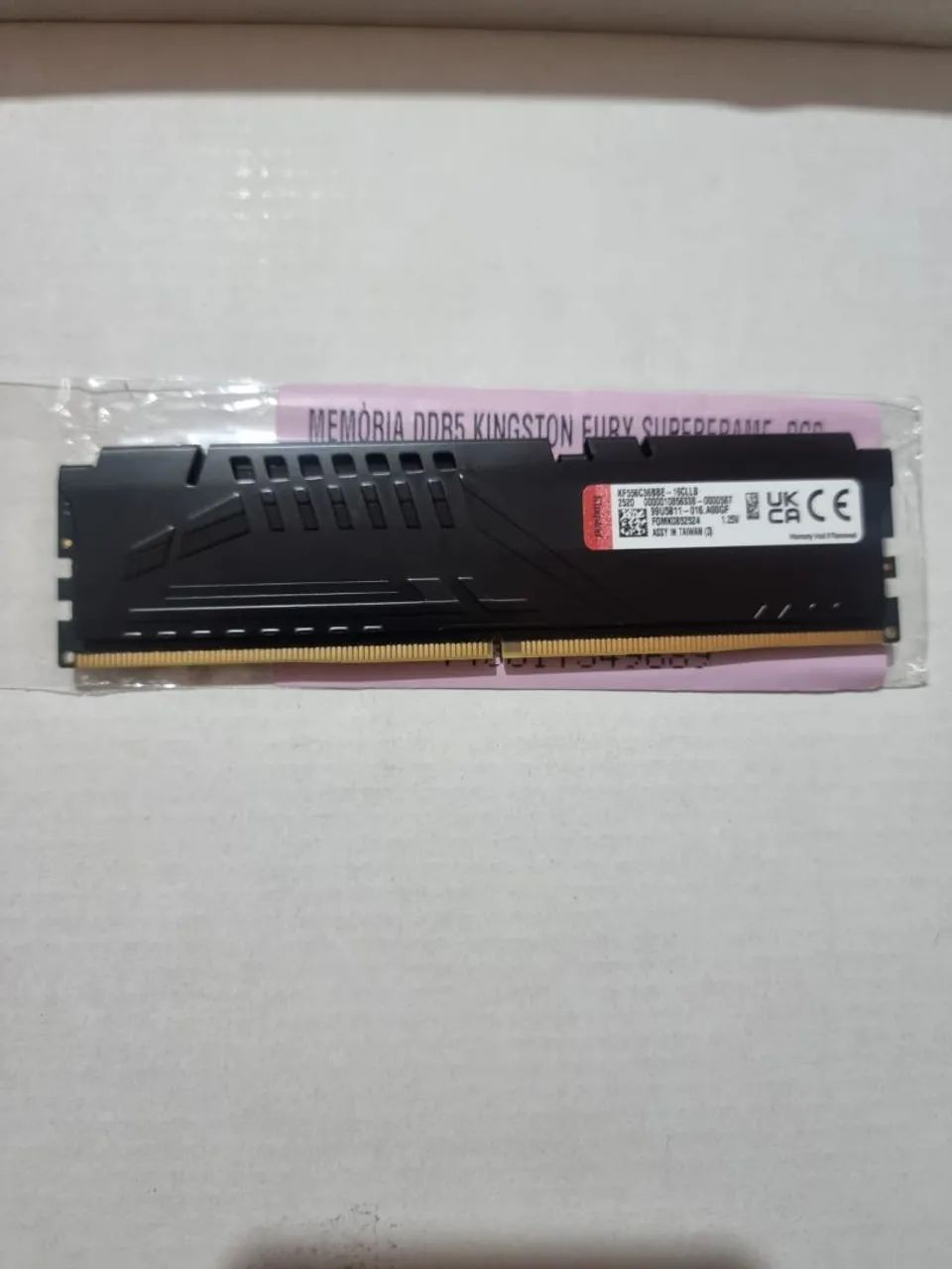 Memoria DDR5 16gb Fury - Foto 3