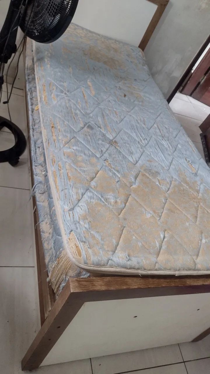 Cama solteiro com colchão  - Foto 3