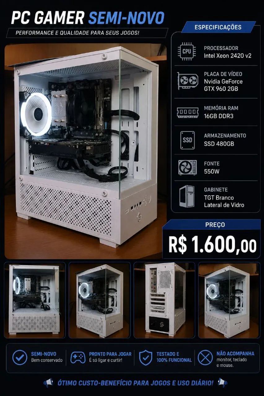 ?PC GAMER RODANDO TUDO?