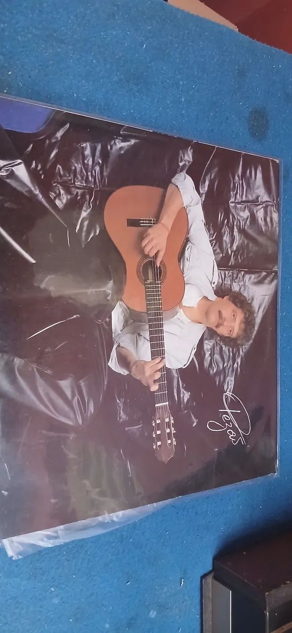 Disco de vinil Pezão Autografado 