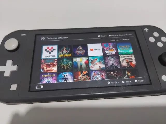 Nintendo Switch 32gb cinza Desbloqueado - Peças e Acessórios de