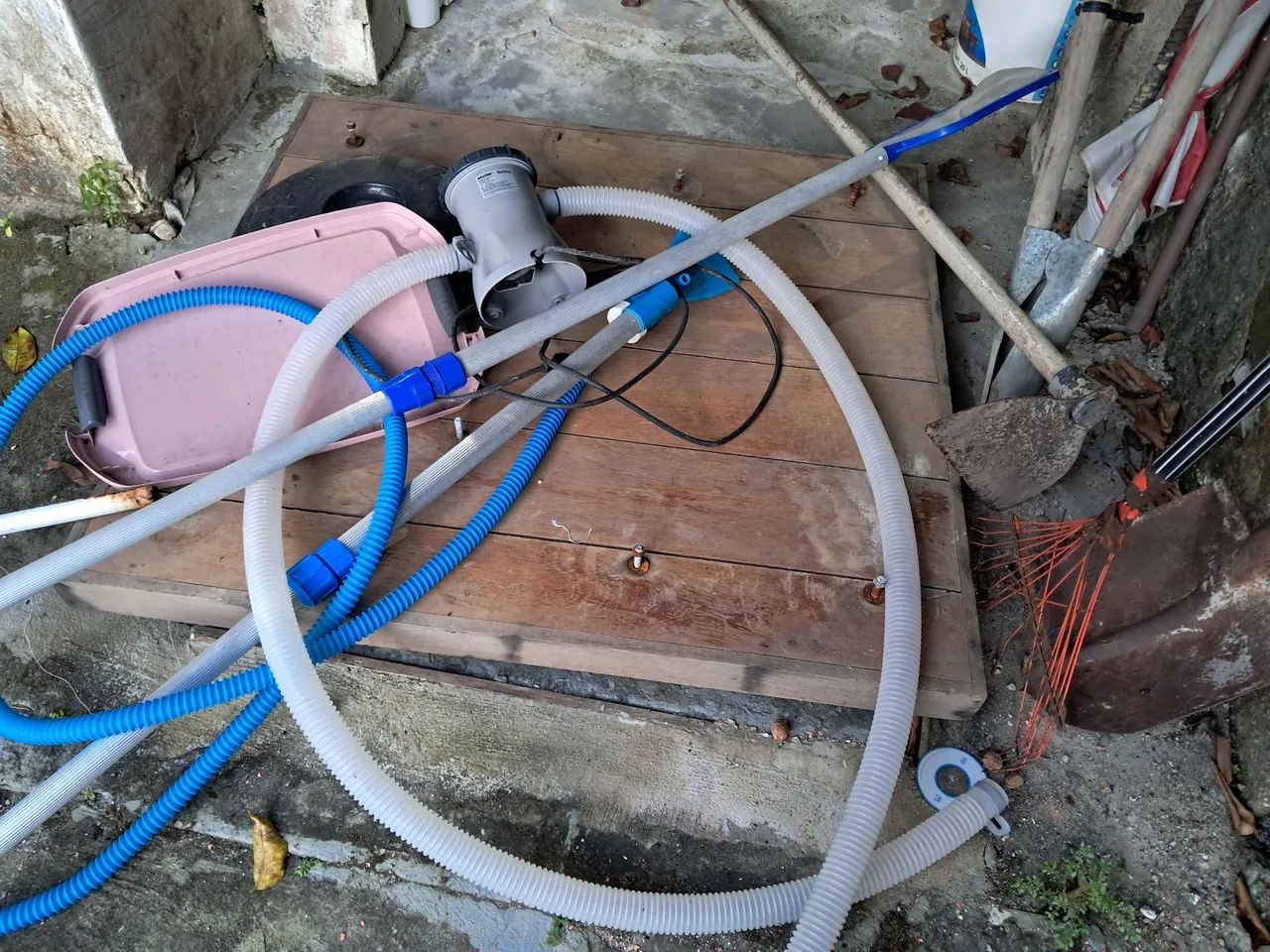 Expositor para máquina de bater açai 