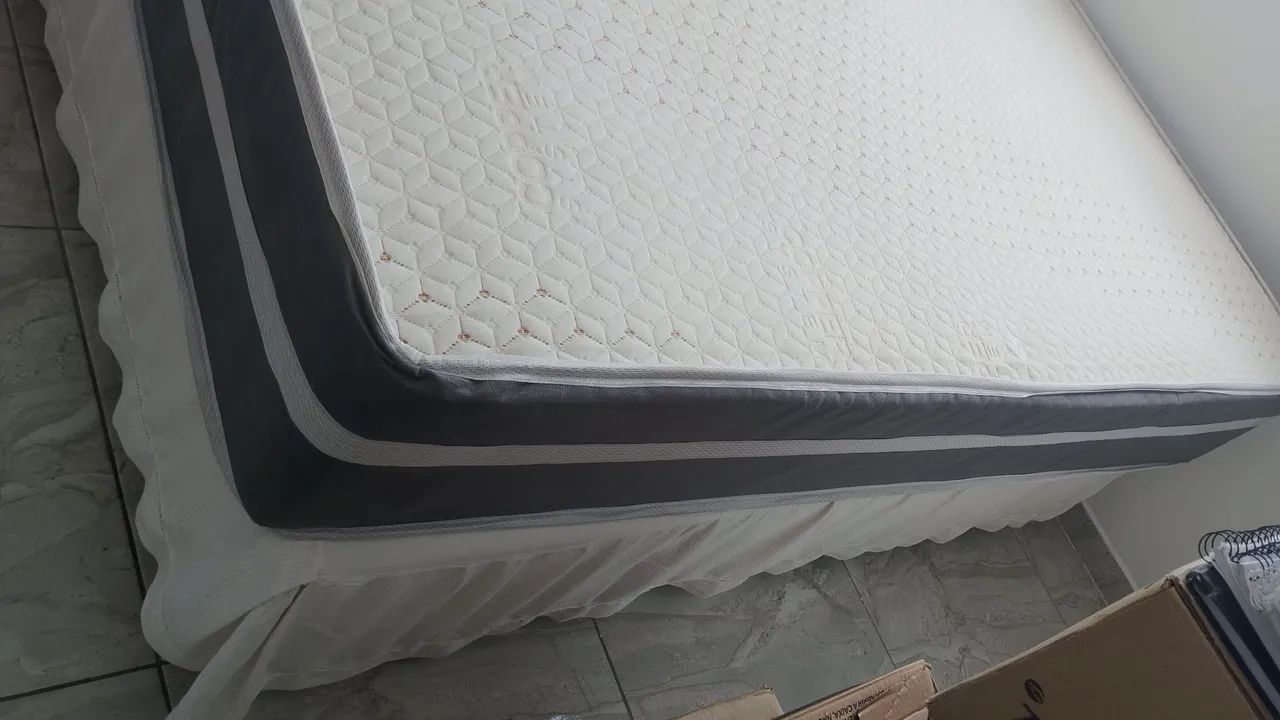Cama (ortocrim) e colchão (sonocrim) - Foto 4