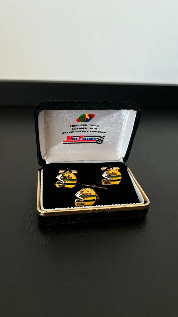 Ayrton Senna Foundation Comemorativo Capacete Yellow
