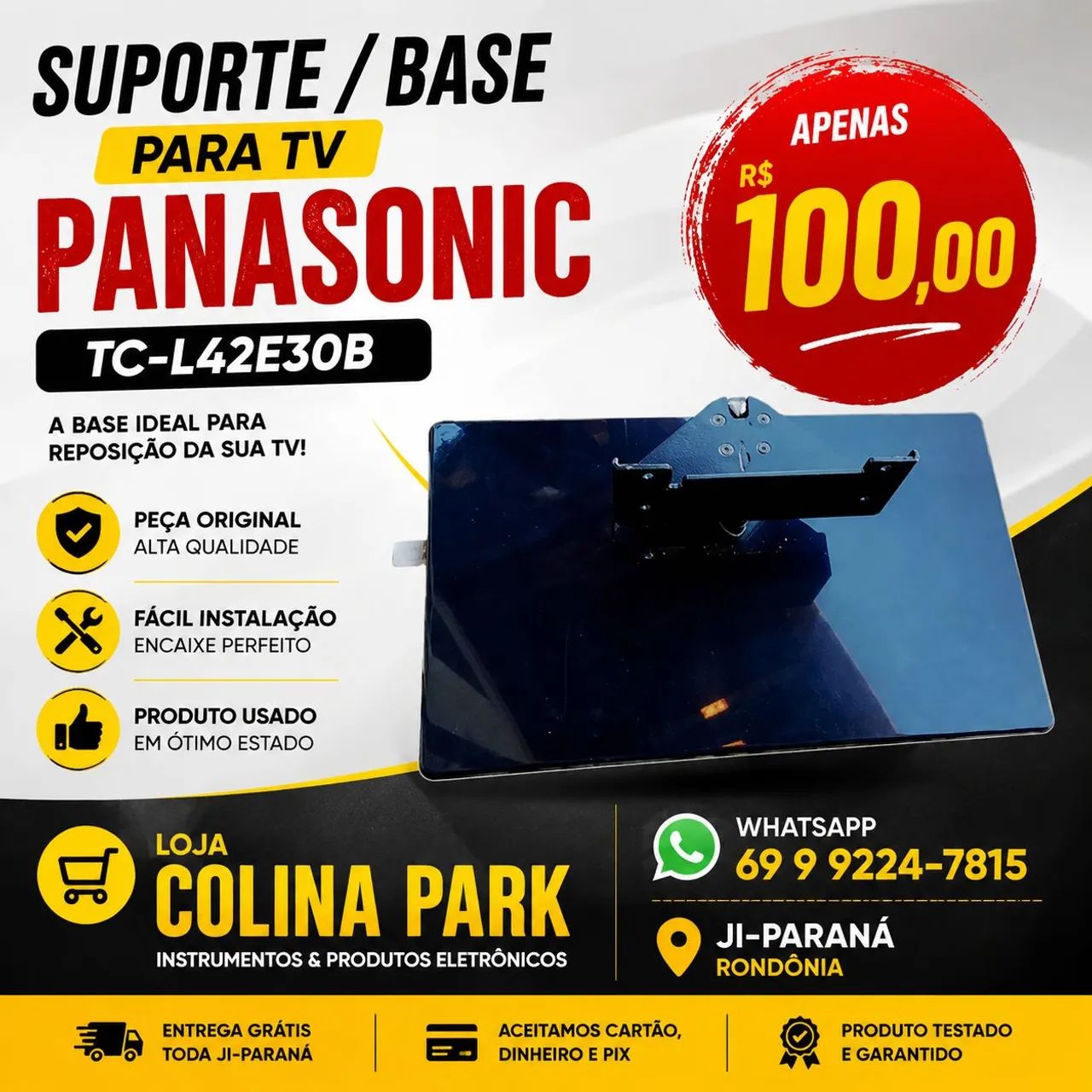 Suporte/Base Televisão Panasonic TC - L42E30B