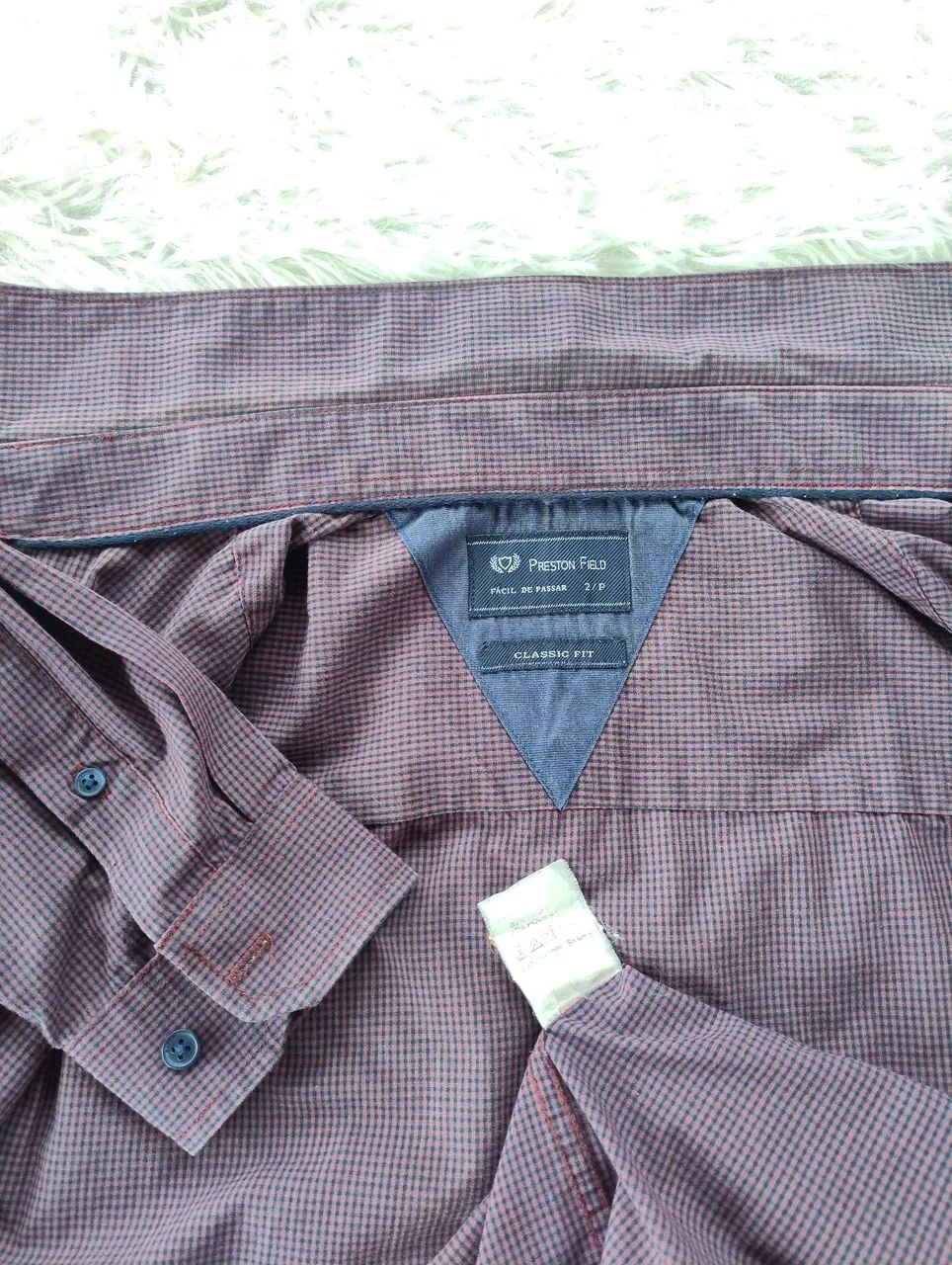 Camisa Preston Field Classic Fit P - Foto 3