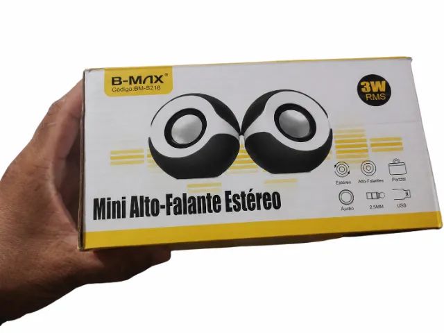 Caixinha de Som P/ PC ou Notebook - Foto 2