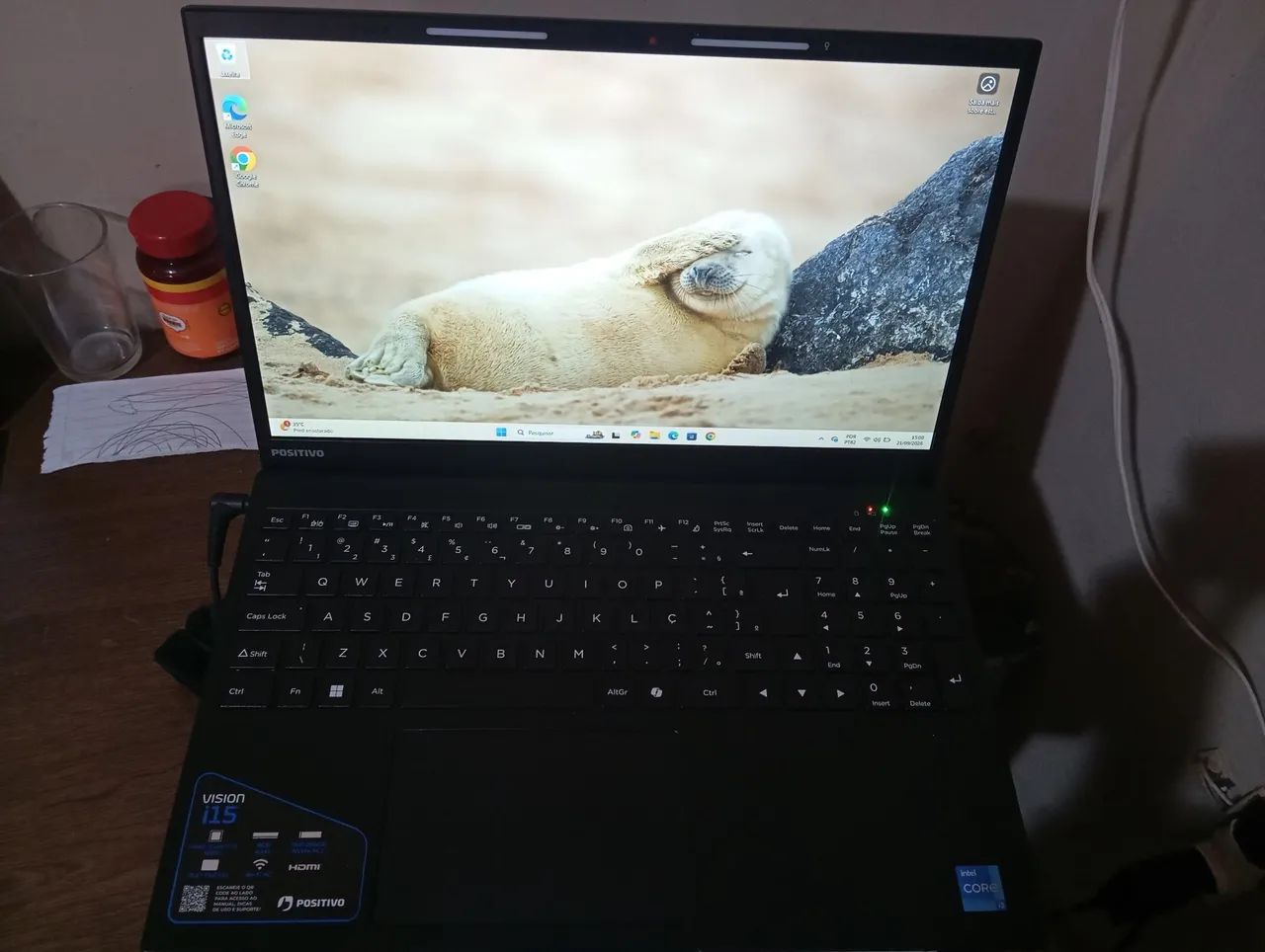 Notebook positivo vision i15 SSD 256gb