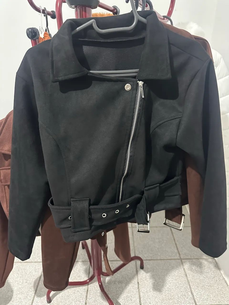 Jaqueta suede 