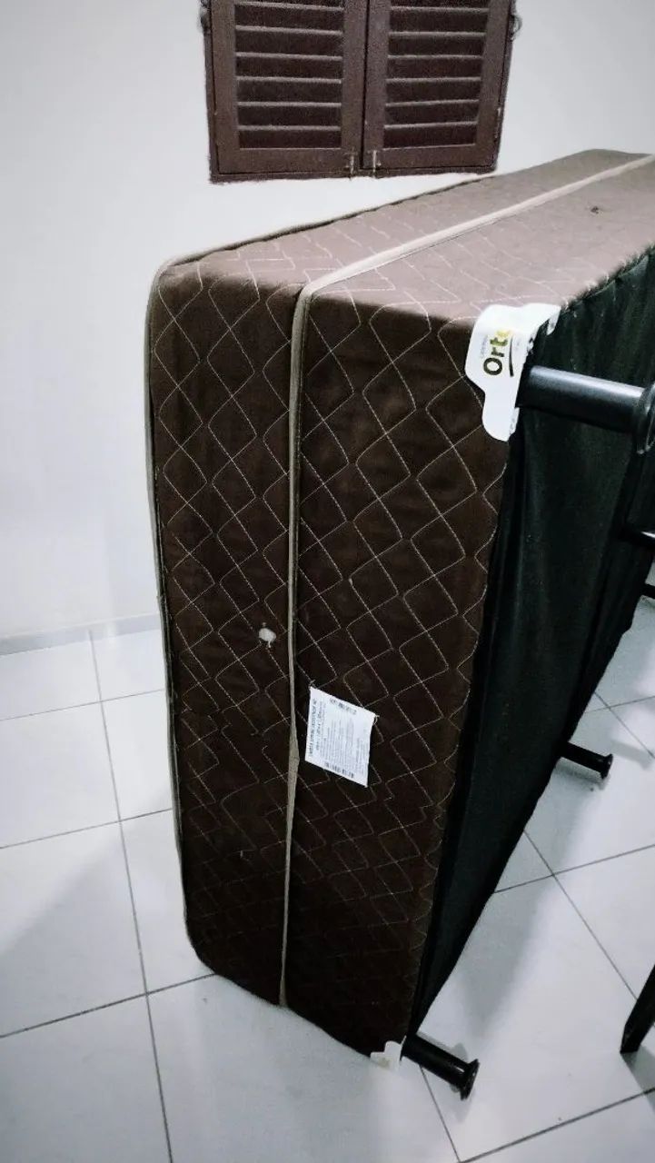Cama box casal com colchão  - Foto 2