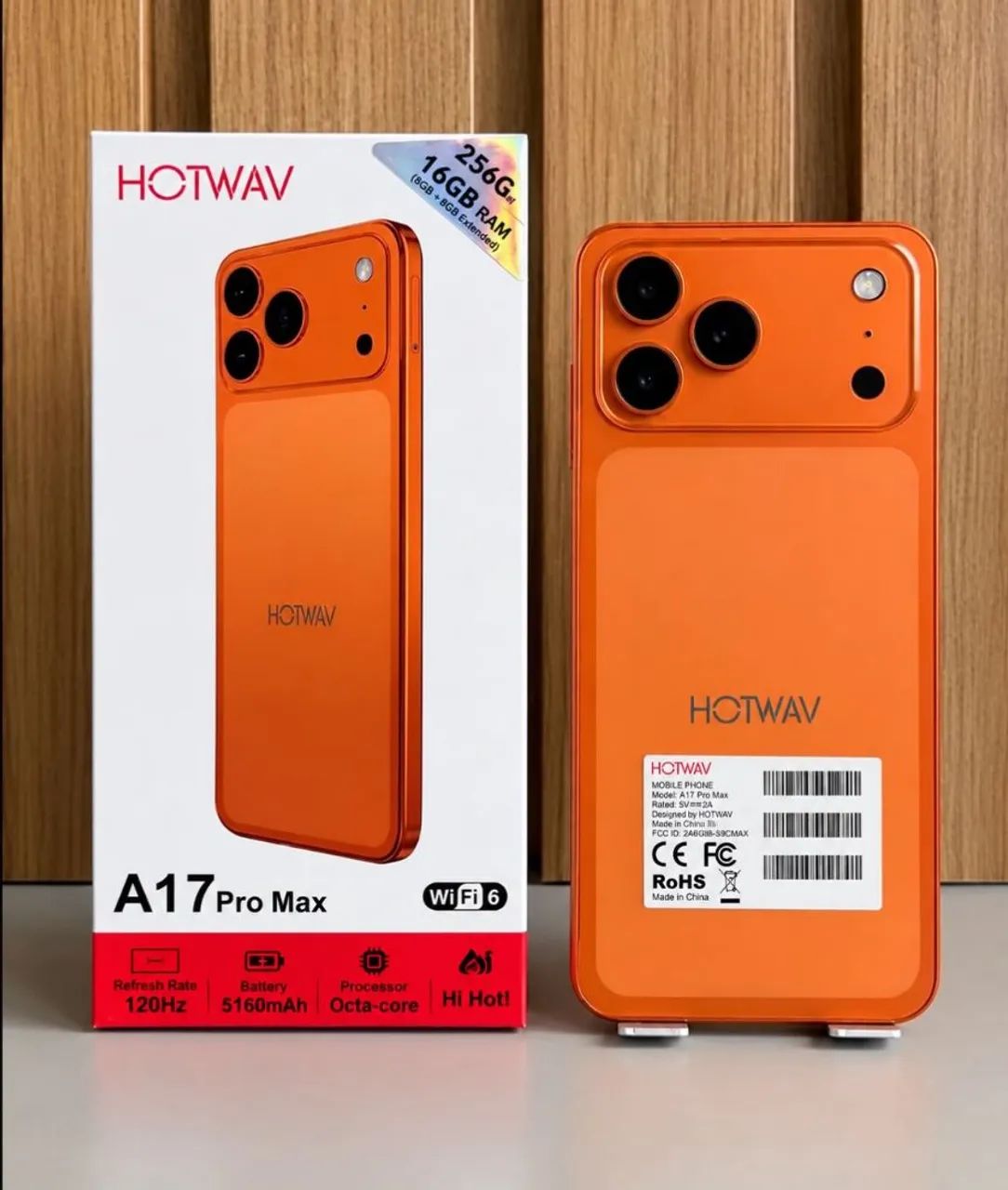HOTWAV A 17 PRO MAX 256GB - Foto 3