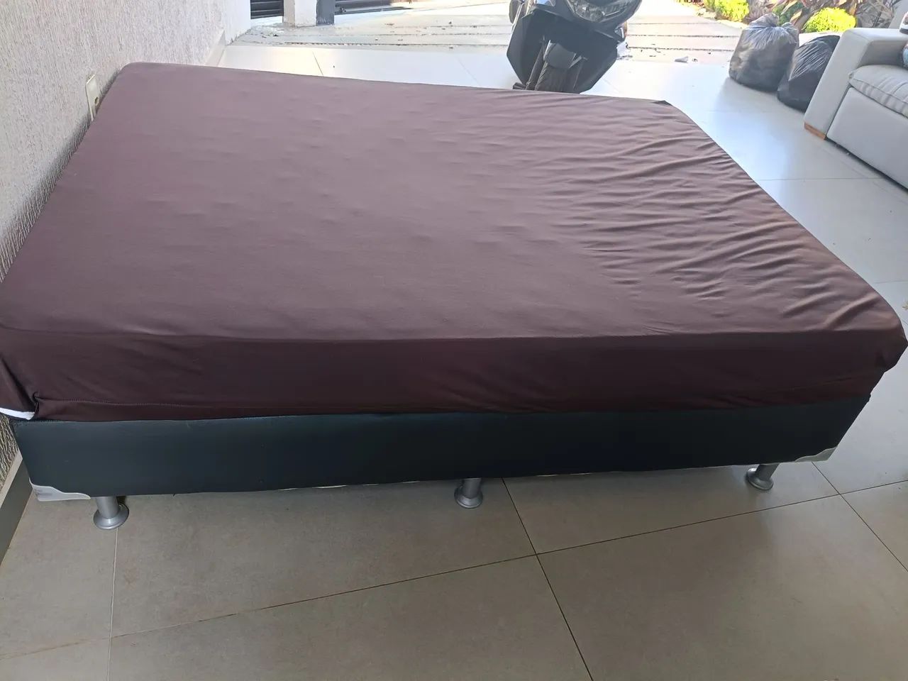 Cama Box casal Ortobom com colchão  - Foto 2