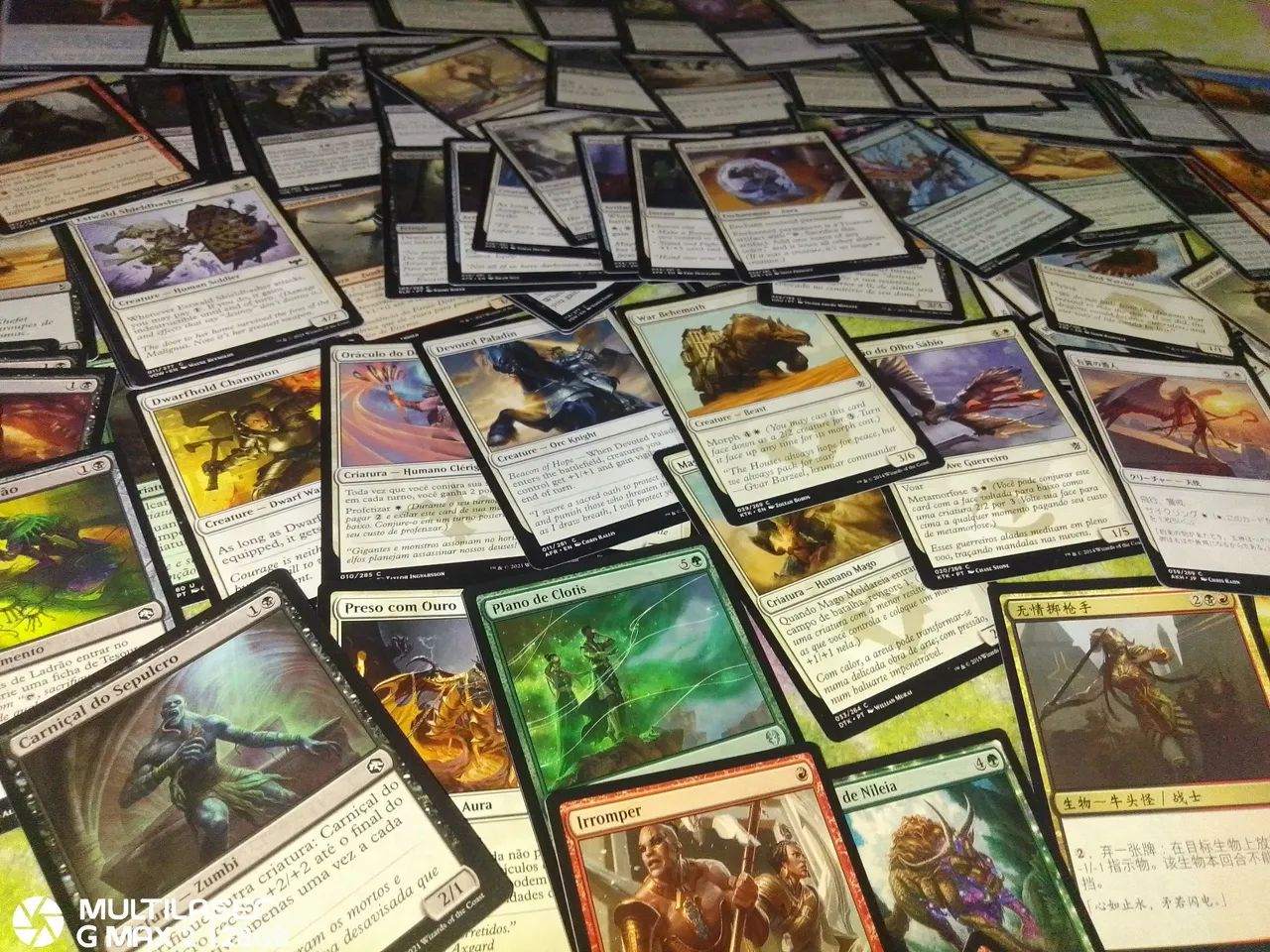 01 lote de cartas MAGIC 100 unidades  - Foto 5