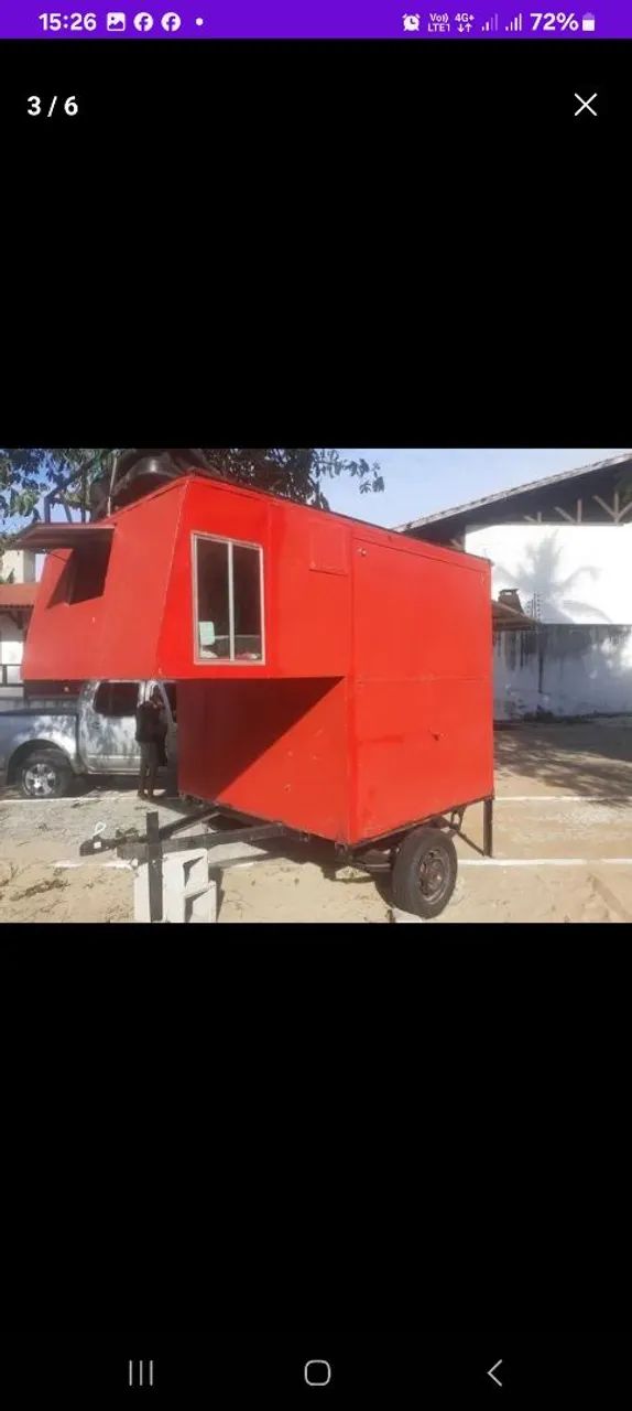 Trailer Emplacado todas profissões e motor casa ( Nunca Usado)