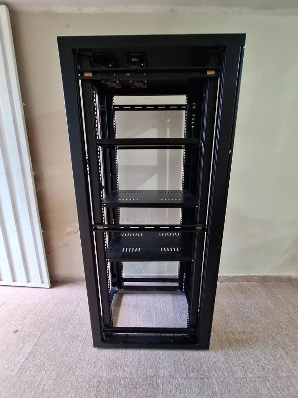 Rack Servidor 44U Piso 19? com Porta de Vidro, Bandejas e Ventilação - Foto 5