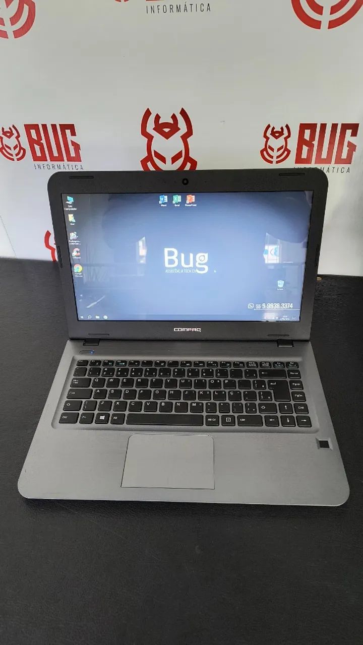 Notebook Compaq CQ 17 com SSD - Foto 4