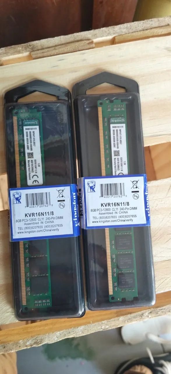 Duas memória Ran  DDR3 nova nunca foi usada - Foto 4