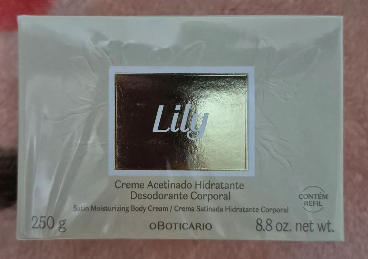 Fique cheirosa e macia com Lily