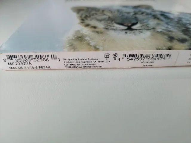 Apple Mac Os X Snow Leopard 10.6. - Computadores e Desktops