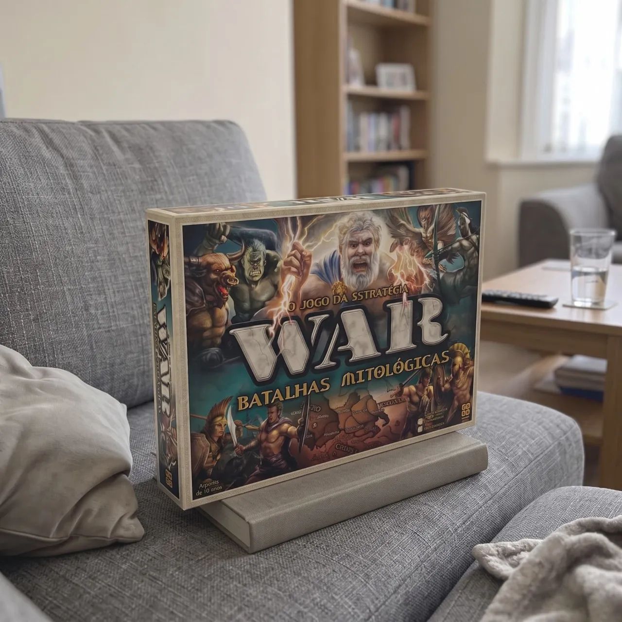 War: Batalhas mitológicas jogo de tabuleiro