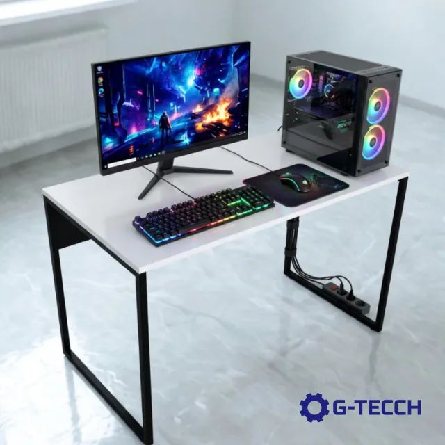 Escrivaninha 1m NOVA Mesa Industrial Multiuso para Notebook Computado de Escritório Estudo