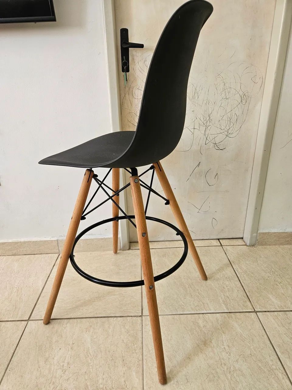Banquete alta Charles Eames Eiffel - Foto 3