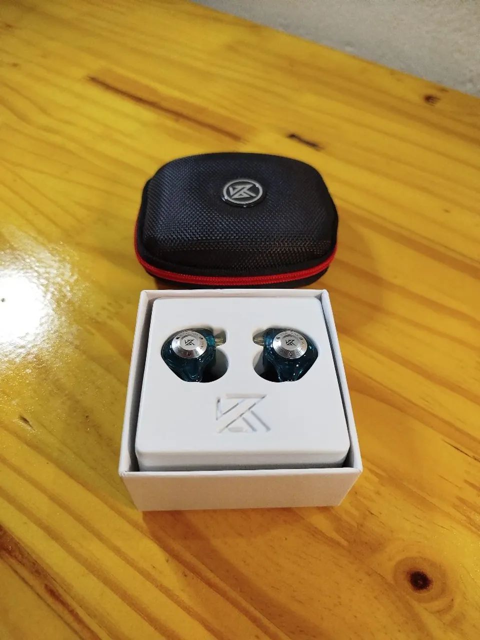 Fone Profissional KZ EDX Pro X - grátis bag - Lacrado! - Foto 3