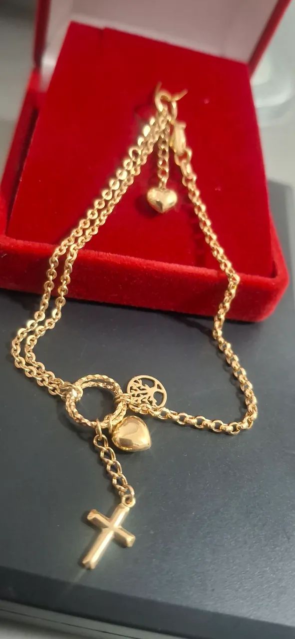 Pulseira ouro 18k - Foto 3
