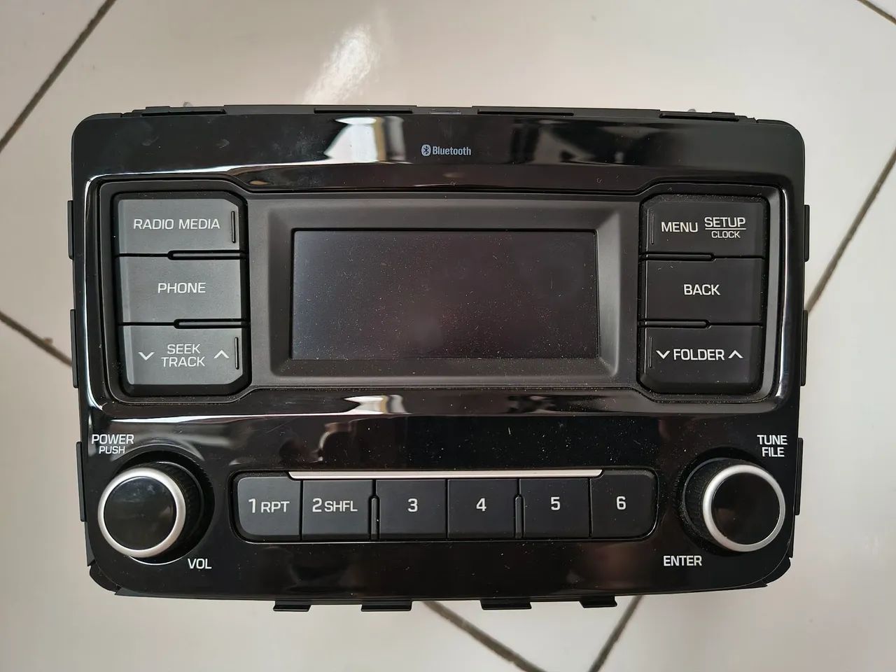 Multimídia Original do Hyundai Creta.