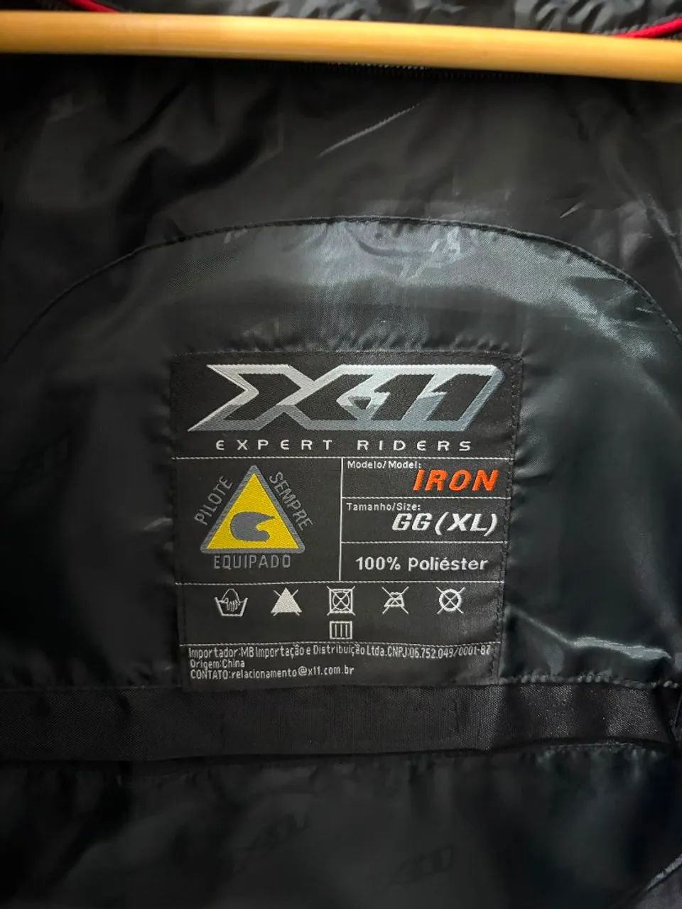 Jaqueta motoqueiro X11 Iron GG - Foto 4