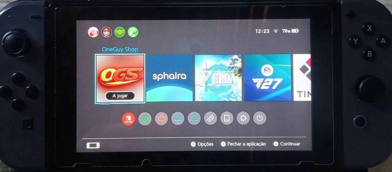 Nintendo switch v1 desbloqueado 