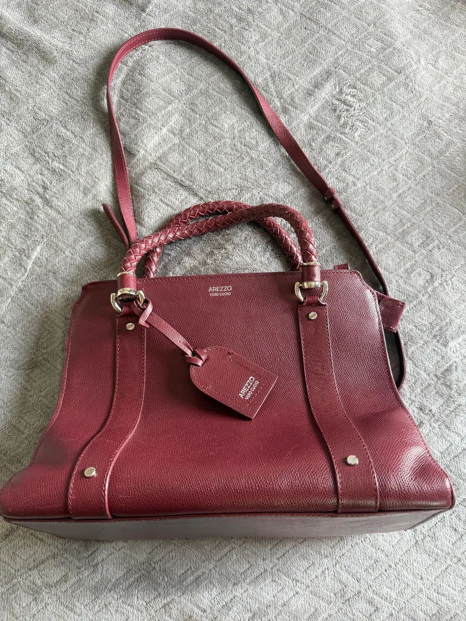 Bolsa Arezzo Couro - Bordô
