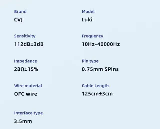 Fone De Ouvido Cvj Luki Dual Dynamic Driver Sem Microfone - Foto 2