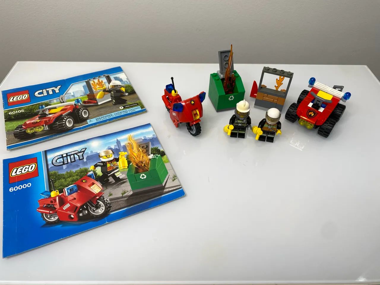 Kit Lego City Bombeiros