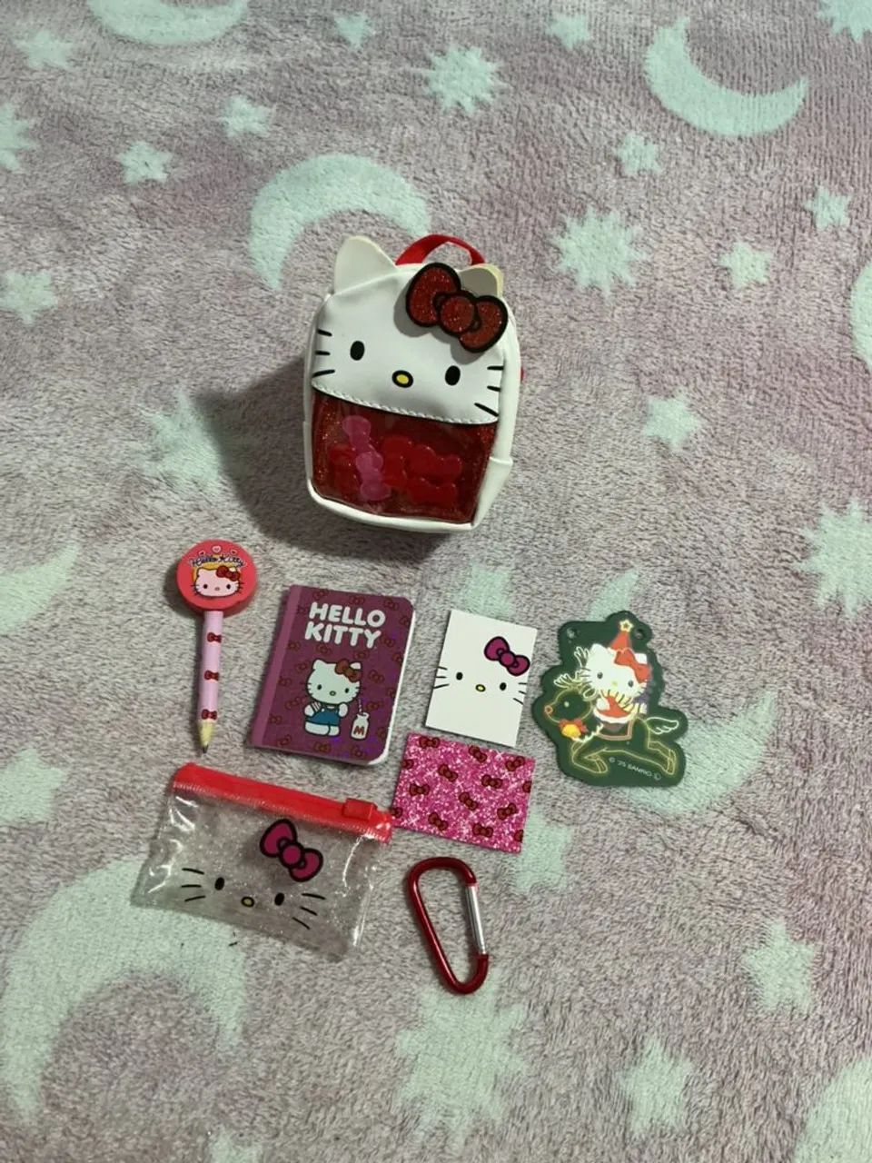 Chaveiro Mochilinha Hello Kitty