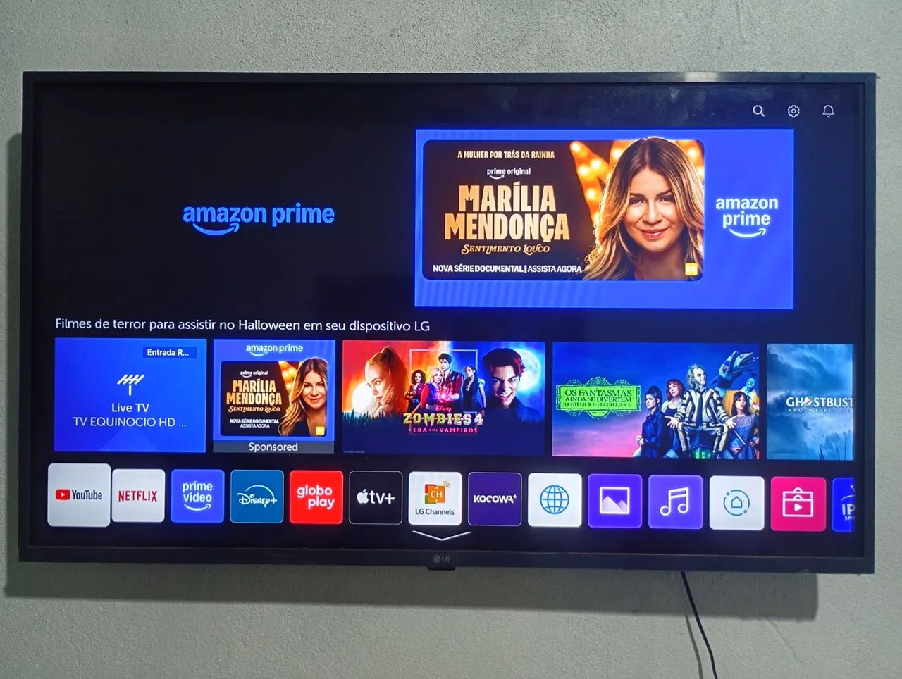Smart tv LG 43 polegadas, em ótimo estado!!! - Foto 3