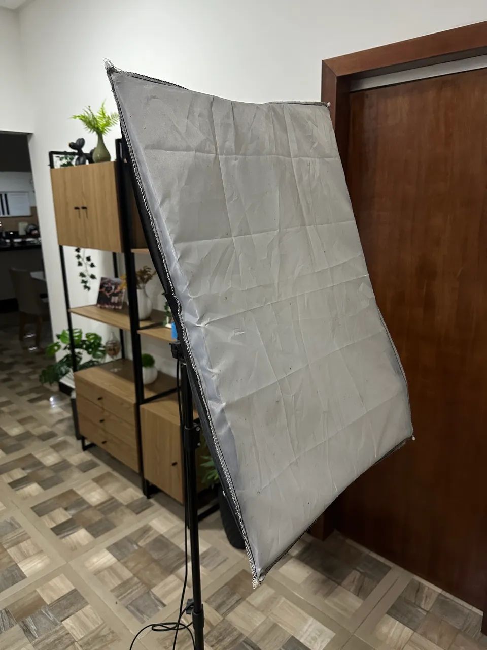 Softbox com lâmpada 