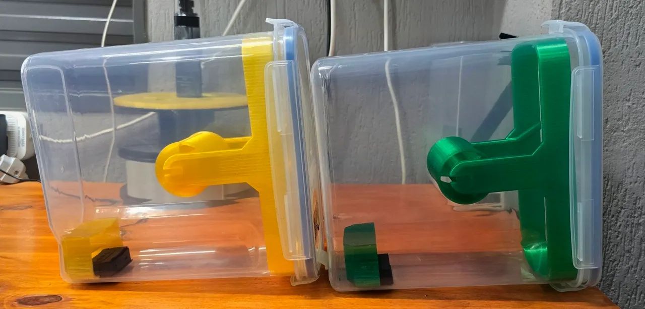 Caixa de secagem e armazenamento de filamentos 3D - Foto 3