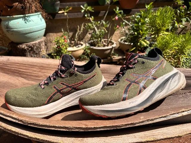 Tênis Asics Gel Nimbus 26 Tr Corrida Academia - Calçados