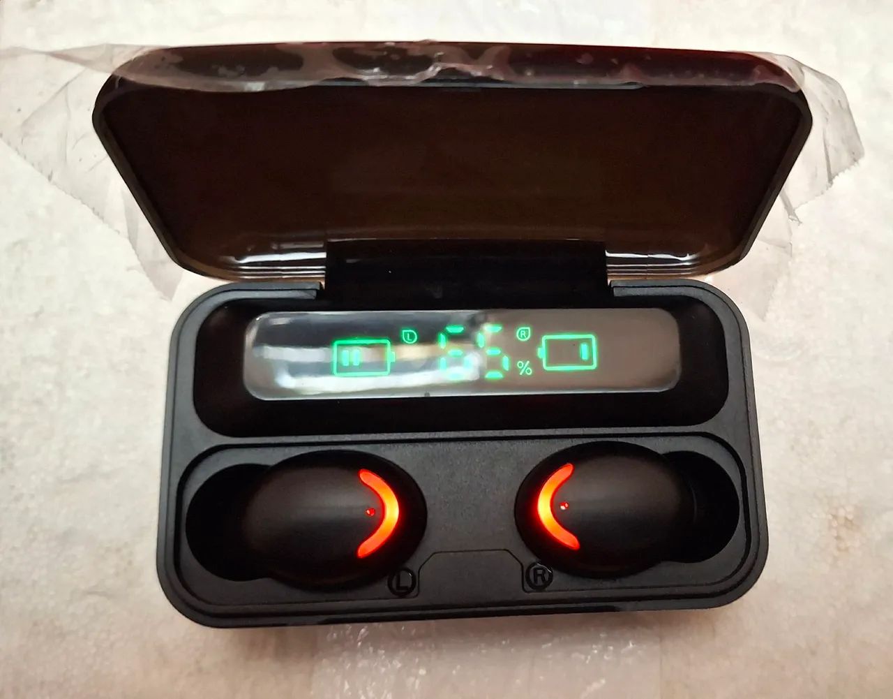 Fone de ouvido Bluetooth 