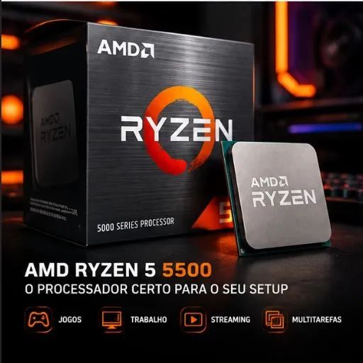 Processador Ryzen 5 5500 - Foto 5