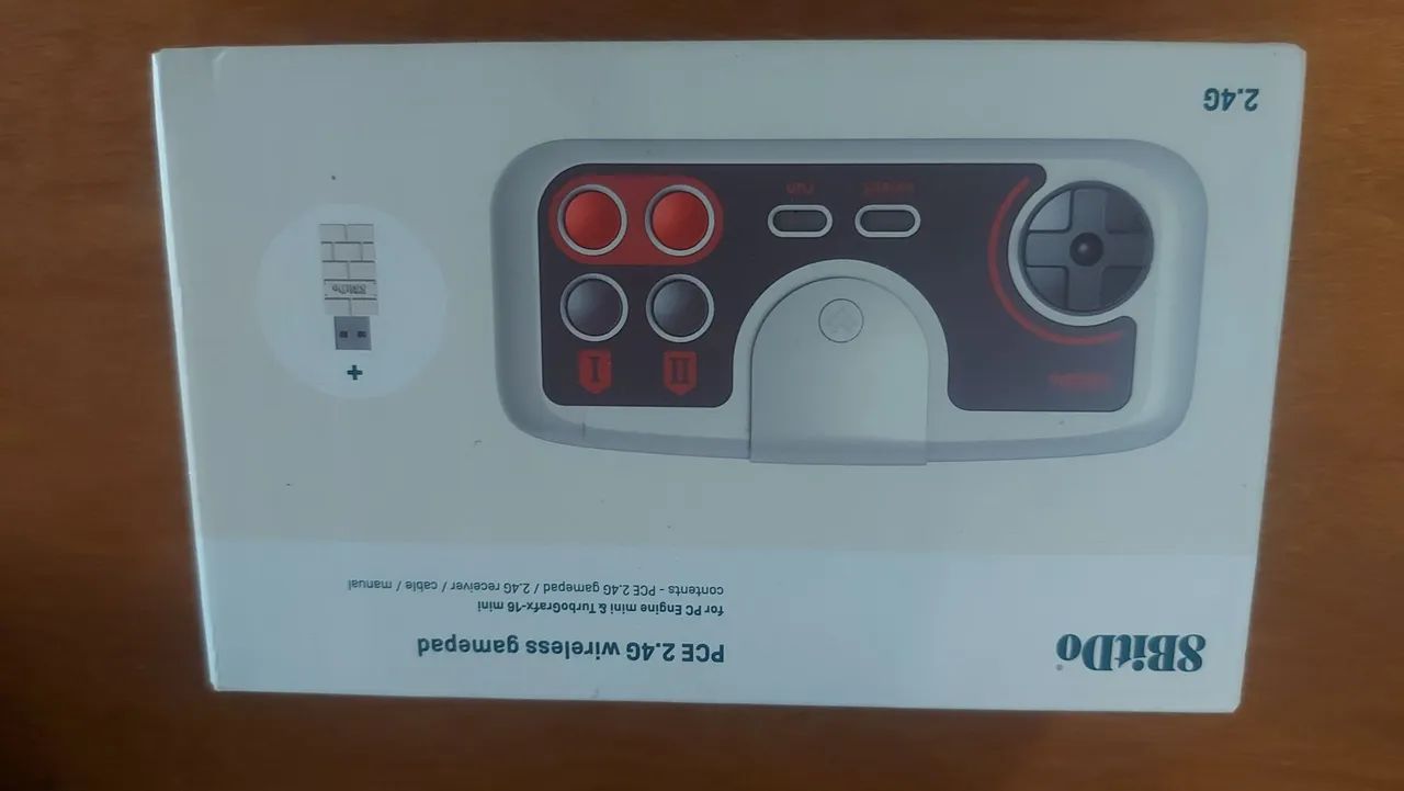 Controle 8bitdo PC Engine 2.4ghz  - Foto 2