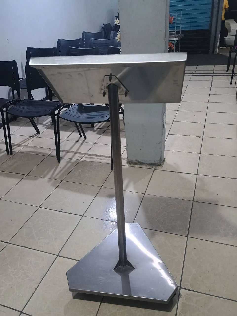 Púlpito de inox