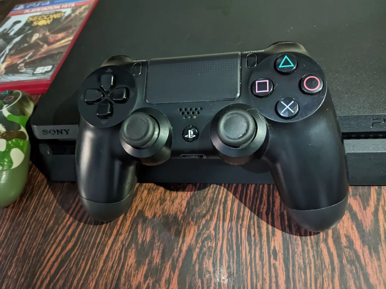 Ps4 Slim 1Tb + 2 controles e 1 jogo  - Foto 2