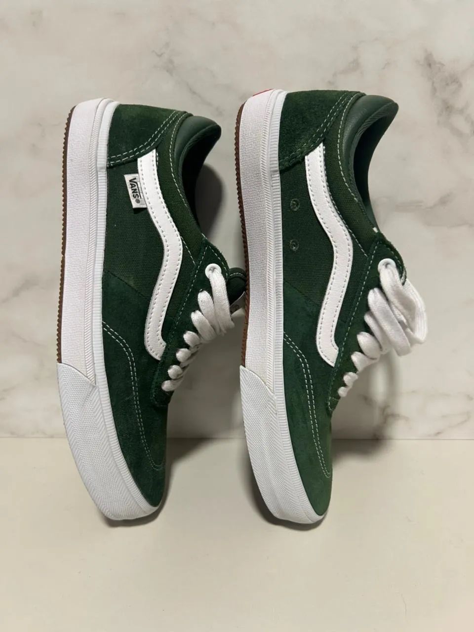 Tênis Vans Gilbert Crockett 2 (ORIGINAL), cor verde, n° 40 / 8.5 US  - Foto 4