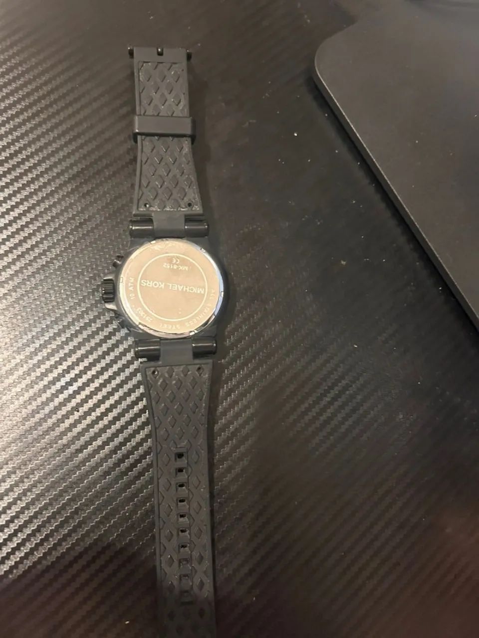 Relógio Michael Kors Masculino All Black MK-8152 - Cronógrafo Original - Foto 2