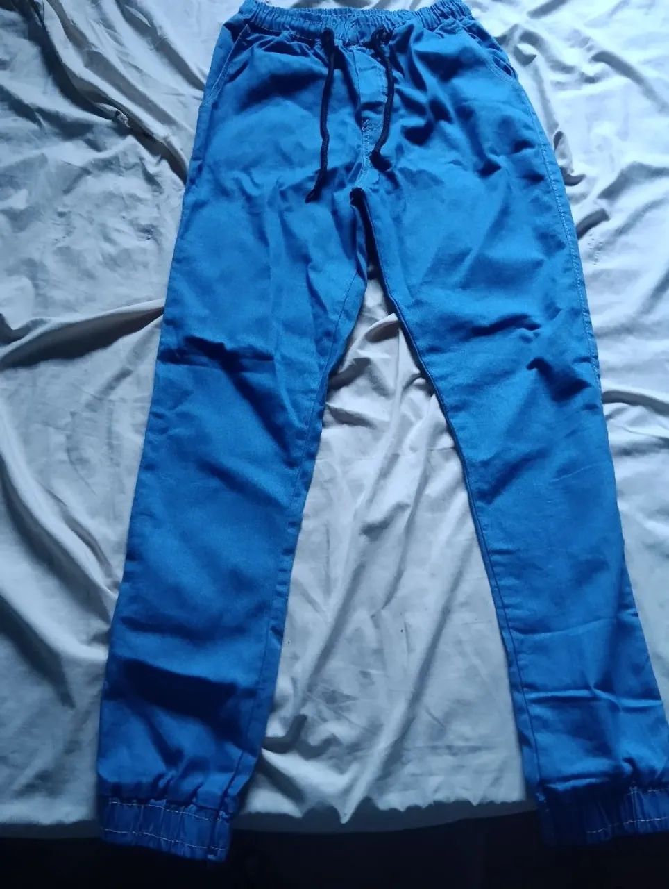 Calça jogger Azul Nova, nunca usada  - Foto 4