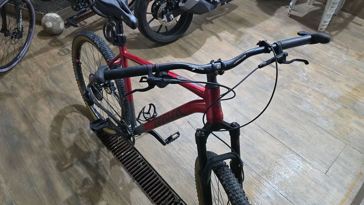 Bicicleta Rava, muito nova, quadro 21 - Foto 3