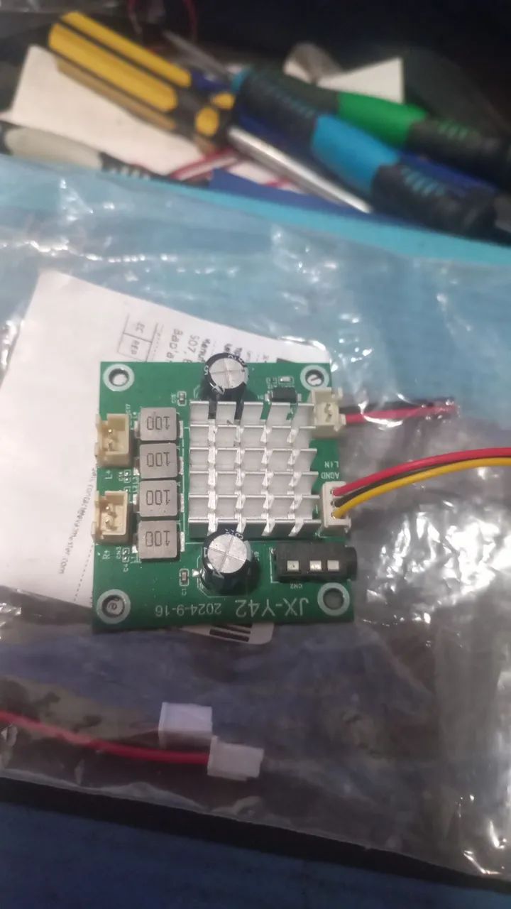 Placa de amplificação 100w 
