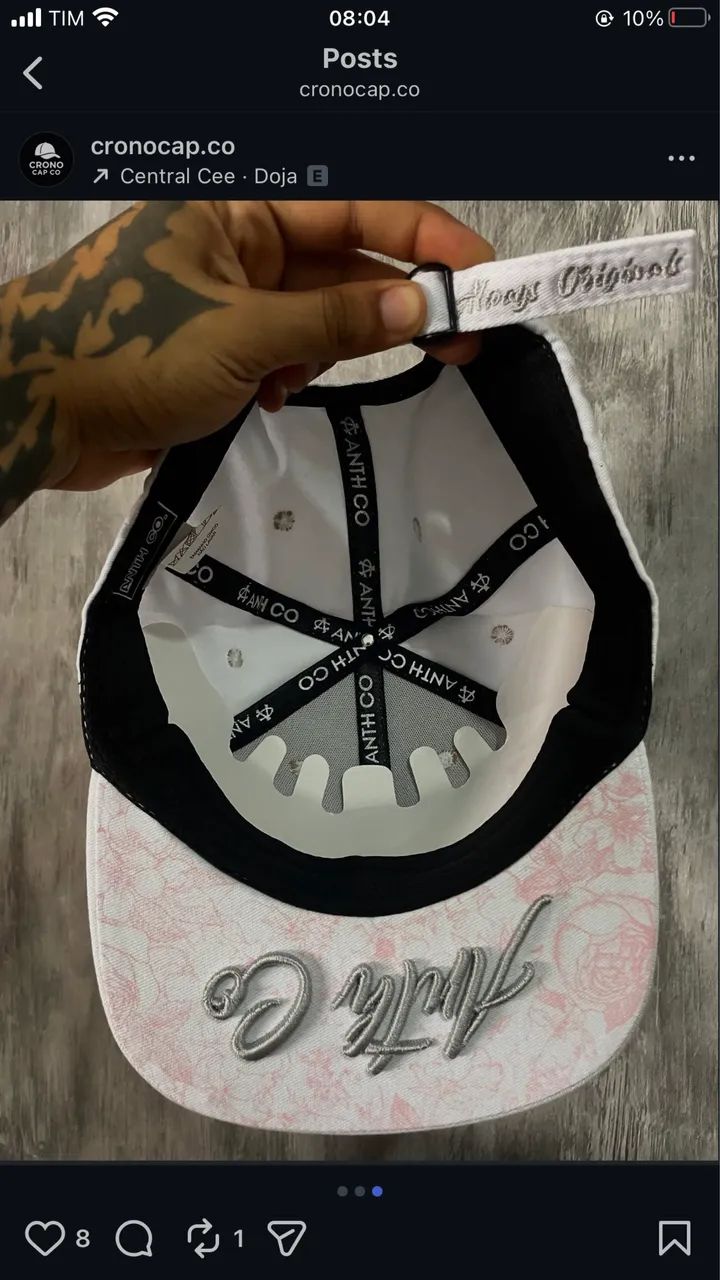 Boné premium Anth Co *NOVO* - Foto 3